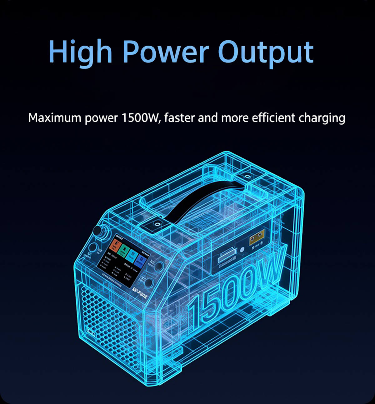 EV-PEAK U3-NEO 2S-8S 1500W 40A Smart Balance Fast Charger High Power LiPo 