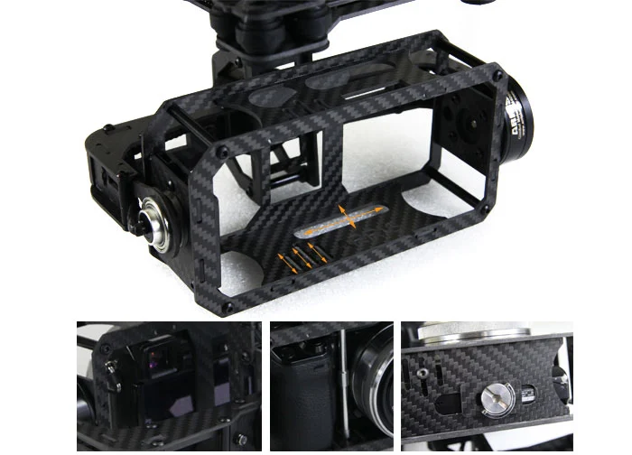 ZHAOYUN 2-Axis Brushless Gimbal (Compatible with most DSLR)