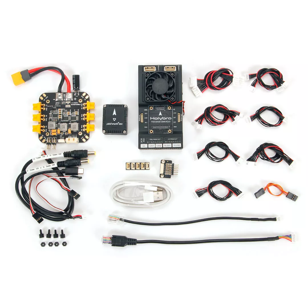 Pixhawk RPi CM4 Baseboard RPi CM4 Baseboard + Pixhawk 6X +PM03D