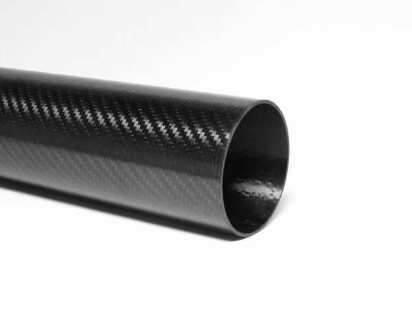 Carbon fiber tube 30X28X600mm twill matte 100% 3k carbon fiber